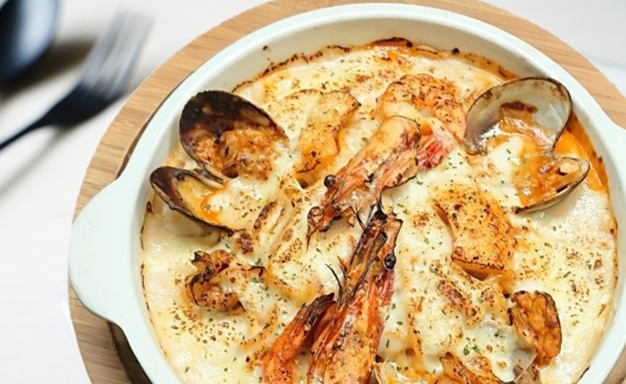 ペスカトーレグラタン